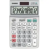 Casio Bordkalkulator JF-120 ECO, 12 siffer, 2,6 x 10,7 x 17,3 cm