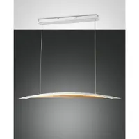 FABAS LUCE Cordoba hengelampe, lengde 110 cm, metall/tre, dimbar