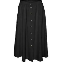 Vero Moda Melaney Høy Midje Langt Skjørt