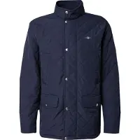 Gant for man. 7006497 Quilted Windcheater Jacket navy (L), Casual, Polyester