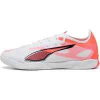 Puma ULTRA 5 MATCH IT Futsal Boots, Shoes, White/Black/Glowing Red, 47