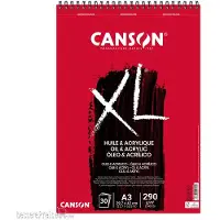 Adlibris Olje/Akrylblokk A3 30 ark 290g Canson XL
