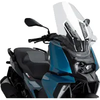Puig Bmw C 400 X 18-24 V-techline Touring 20732w Høy Vindskjerm