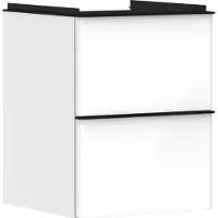 Hansgrohe Underskab XeluQ 2skuf 480x475 hvid/sort