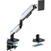 Logilink Arm for spillmonitor 17-32" med belysning svart/hvitt