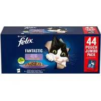 Purina Felix Fantastic Mix I Gele Våtfôr Til Katt 85g