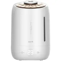 Deerma F600 ultralyd luftfukter med 5L tank og berøringspanel