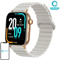 COLMI smartwatch C8 Max med magnetisk rem (gul)