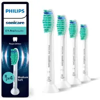 Philips Sonicare C1 ProResults børstehoder HX6014/87, 4-pk, hvit