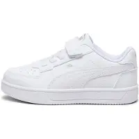 Puma Caven 2.0 Sneakers Kids, Shoes, White/Silver/Black, 34.5