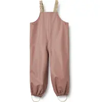 Wheat Regnbukser m. Seler - PU - Charlo - Dusty Lilac - - 8 år (128) - Regnbukser