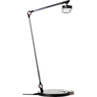 Brilliant LED-skrivebordslampe Officehero, CCT, svart