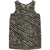 Name it Spencer - Denim - NmfZebra - Cerment/Black Sebra - - 3 år (98) - Kjole
