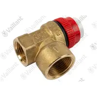 Vaillant Sikkerh.Ventil - 3 Bar 1-2x3/4. 19-0721