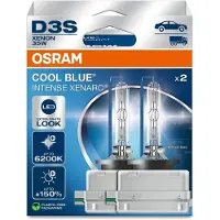 Osram D3s 42v 35w Pk32d-5 Cool Blue Intense Nextgen 6200k Bil Lys 2 Enheter