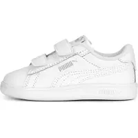 Puma Smash 3.0 Sneakers Toddlers, Shoes, White/Cool Light Gray, 24