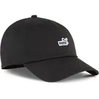 Puma Essentials No. 1 Logo Patch Baseball Cap, Accessories, Black, L