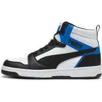 Puma Rebound Sneakers, Shoes, Black/White/Royal, 38