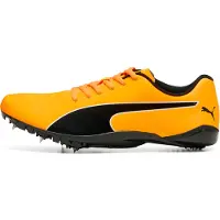 Puma evoSPEED Prep Sprint 3.5 Running Shoes, Shoes, Sun Stream/Black/White, 46