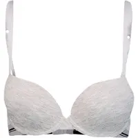 Puma T-Shirt Bra Women (1-Pack), Clothing, Grey Melange, 36C