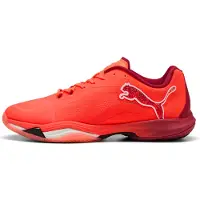 Puma Vantage NITRO Handball Shoes Unisex, Shoes, Glowing Red/White/Dark Crimson, 49.5