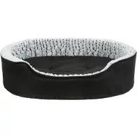 Trixie Lino vital seng, 110 × 92 cm, sort/grå