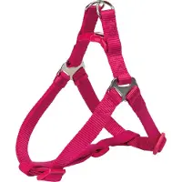 Trixie Premium One Touch harness, XS–S: 30–40 cm/10 mm, fuchsia