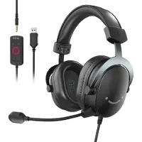 Fifine H9 gaming-hodetelefoner (svart)
