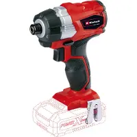 Einhell TE-CI 18 Li, Slagtrekker, Sort, Rød, 1/4, 2900 RPM, 180 Nm, Batteri - SOLO