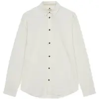 Anerkjendt Akleif Cot/Linen Skjorte hvit