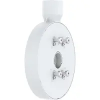 Axis T94V01C Dual Mount - Kameramontering - takmonterbar, stangmonterbar, veggmonterbar - innendørs, utendørs - hvit - for P3245, M3215, P1367, P1385, P1455, P3255, P3375, Q3515, Q3517, Q35