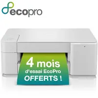 Brother DCP-J1200W - Multifunksjonsskriver - farge - ink-jet - A4/Letter (medie) - opp til 16 spm (trykking) - 150 ark - USB 2.0, Wi-Fi(n)