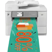Brother MFC-J6959DW - Multifunksjonsskriver - farge - ink-jet - A3/Ledger (medie) - opp til 25 spm (kopiering) - opp til 30 spm (trykking) - 850 ar...