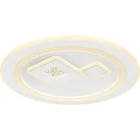 Globo LED-taklampe Valeria, CCT-funksjon, rund