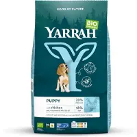 Yarrah Organic Puppy - Sparepakke: 4 x 2 kg