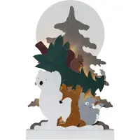 Star Trading LED-dekobelysning Forest Friends is- og vaskebjørn