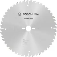 Bosch Optiline Wood - Sirkelformet sagblad - for tre - 300 mm - 48 tenner