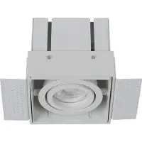 Lucide Innfellingsspot Trimless, 1 lyskilde, hvit