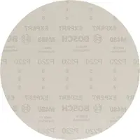 Bosch Expert M480 - Sanding net - 25 deler - rund - grovkorn: 220 - 225 mm