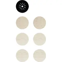 Bosch M480 Slipepapirsett Med Nett Og Saber-pute 225 Mm 7 Enheter