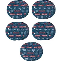 Bosch Fol. slipe. vaskbar O780,55 EXPERT, 125 mm, kompl.