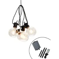 Konstsmide KonstsmideB/O Lyslenke 10 LED SolpanelSvartLysslyngerFra Homeroom