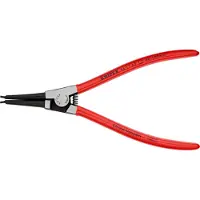 Knipex låseringtang 210mm - t/ låseringe 40-100mm, dyppet greb, udv. lige