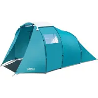 Bestway 68092, Kuppeltelt, 4 person(er), Myggnett, Vanntette sømmer, Blå, Hvit