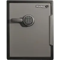 Master Lock XX-Large No. LFW205FYC - Pengeskap - solid stål - svart, mellomgrå