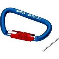 Knipex - Clamping tool carabiner - 48 x 12 mm (en pakke 2)