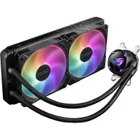Asus ROG STRIX LC II 280 ARGB - Væskekjølesystem for prosessor - (for: LGA1156, LGA1366, LGA1155, LGA2011, LGA1150, LGA2011-3, LGA1151, AM4, LGA206...