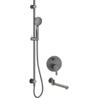 Deante Skjult Dusjsett Med Badekartut