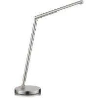Knapstein LED-bordlampe Dina-T, nikkel, bevegelseskontroll