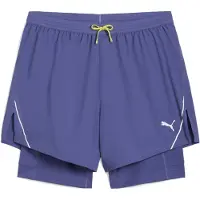Puma ULTRAWEAVE 2-in-1 5" Running Shorts Men, Sport, Blue Crystal, L